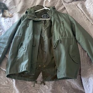 Green jacket